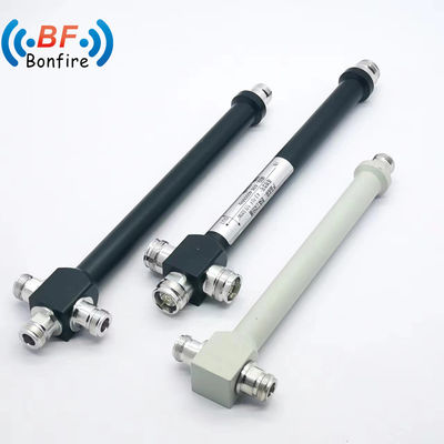 Splitters de energia RF de 2 vias pretas 698-3800MHz Splitters de divisão de energia com conector SMA