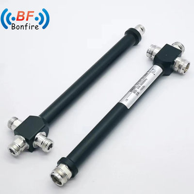 Splitters de energia RF de 2 vias pretas 698-3800MHz Splitters de divisão de energia com conector SMA