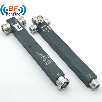 0.510kg Pacote N Feminino 698-3800MHz Divididor de energia Pim-160dbc IP67 para Telecomunicações