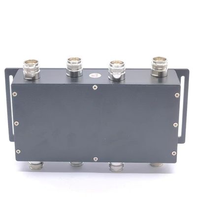698-3800MHz Combinador híbrido Low Pim 4X4 160dbc 4.3-10-F Pacote Peso bruto 2.800kg