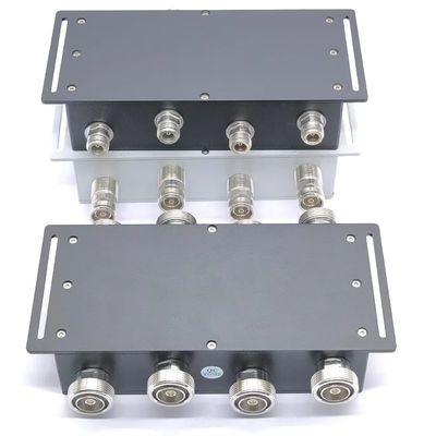 698-3800MHz Combinador híbrido Low Pim 4X4 160dbc 4.3-10-F Pacote Peso bruto 2.800kg