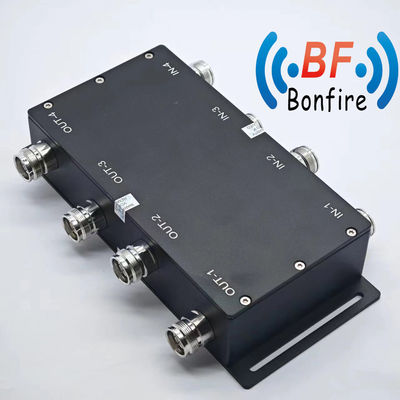 698-3800MHz Low Pim 2X2 Hybrid Coupler 4.3-10 Combinador híbrido feminino para banda larga