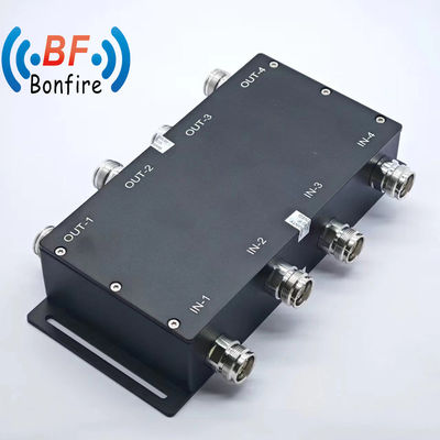 698-3800MHz Low Pim 2X2 Hybrid Coupler 4.3-10 Combinador híbrido feminino para banda larga