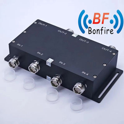 698-3800MHz Low Pim 2X2 Hybrid Coupler 4.3-10 Combinador híbrido feminino para banda larga