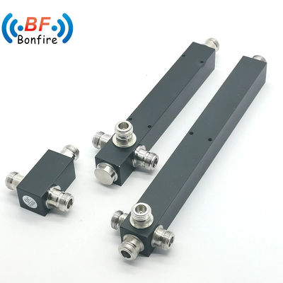 3 Way N Female Power Splitter para componentes de RF de segurança pública personalizados 698-3800MHz