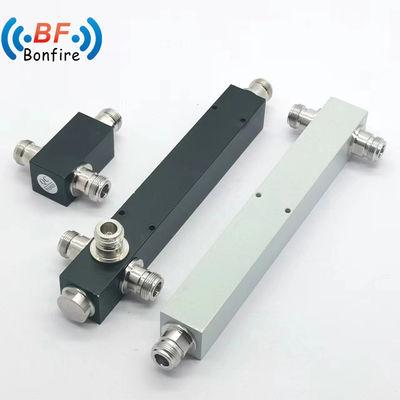 50W RF 2 Way Power Splitter Divididor de potência 698-3800MHz para sistemas de telecomunicações