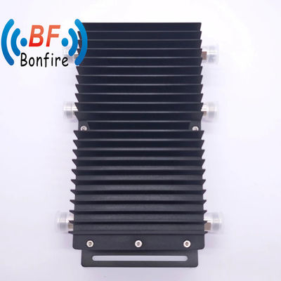 4.3-10-F/DIN-F/N-F VHF 698-3800MHz 3dB Combinador de acoplamento híbrido N Feminino Tipo 4 em 4