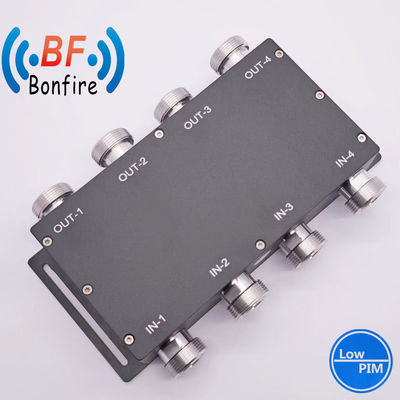 4.3-10-F/DIN-F/N-F acoplador VHF 148-174MHz Combinador híbrido 4 em 1 para combinação de sinais