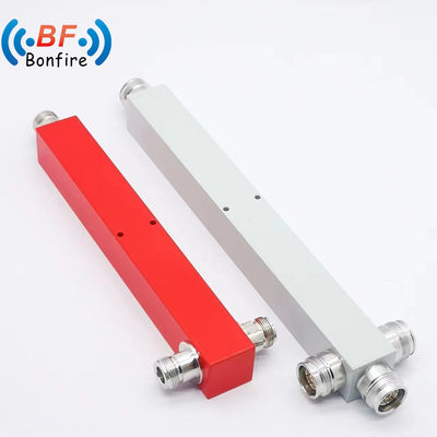 698-3800MHz SMA cinza Female RF Power Splitter para instrumentos valiosos e sistemas de telecomunicações