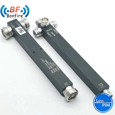 50W N Female Power Splitter Divididor RF de 4 vias para sistemas de telecomunicações IP65 -153dbc