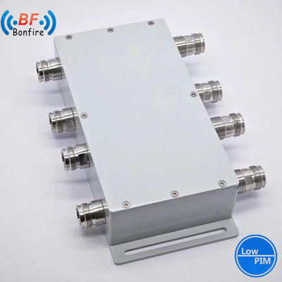 Combinador híbrido de alta potência 3dB 698-4000MHz 4.3/10-conector feminino