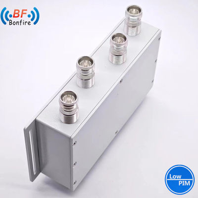 Combinador híbrido de alta potência 3dB 698-4000MHz 4.3/10-conector feminino