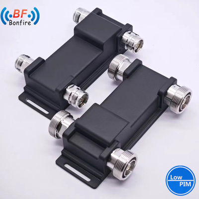 698-4000MHz 4.3-10-F/DIN-F/N-F 4X4 Combinador de acoplamento híbrido para transmissão de sinal
