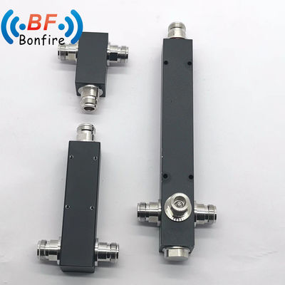 VHF UHF Baixa Frequência 350-3800MHz 3 Way Power Divider com N Conector Feminino