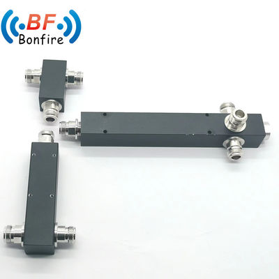 350-3800MHz Divididor de potência de duas vias com interface DIN-F/4.3-10-F/DIN-F de baixo PIM-160 Dbc