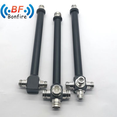 Distribuidor de energia 3 vias personalizado de 350-3800MHz com conector 4.3/10 GFQ-XXXXXX em cinza
