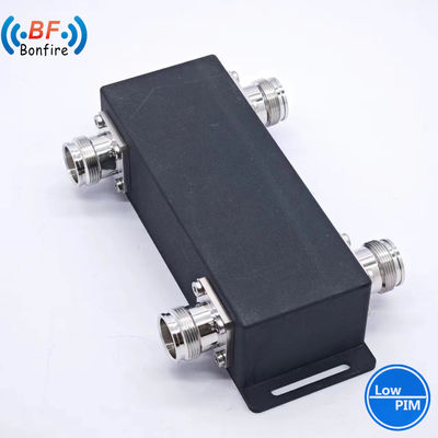 Combinador híbrido VHF 698-4000MHz 2X2 3dB para interface 4.3-10-F/DIN-F/N-F
