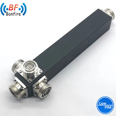 Rede 5g 698-4000MHz Cavidade Power Splitter 2 Way com interface N-F/4.3-10-F/DIN-F