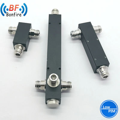 698-4000MHz Power Splitter/Divider com conector DIN e interfaces N-F/4.3-10-F