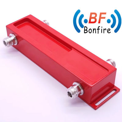 698-3800MHz 2 1 2 2 Wireless Low Pim Indoor Hybrid Coupler Hybrid Combiner N-F em cinza