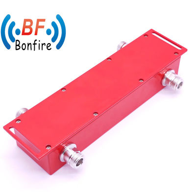 698-3800MHz 2 1 2 2 Wireless Low Pim Indoor Hybrid Coupler Hybrid Combiner N-F em cinza