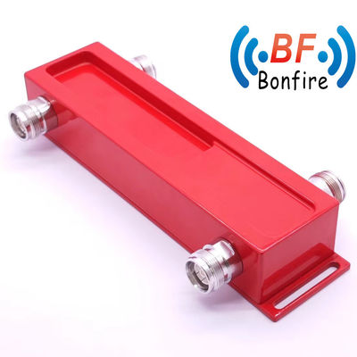 Banda larga 698-3800MHz Low Pim 3dB acoplador híbrido com 4.3-10 conectores femininos