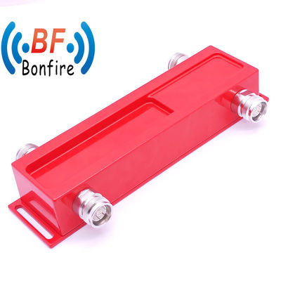 Banda larga 698-3800MHz Low Pim 3dB acoplador híbrido com 4.3-10 conectores femininos