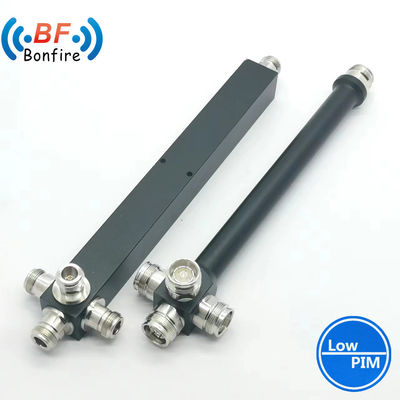 Indoor GFQ-XXXXXX 50W 2 Way 698-3800MHz RF Power Splitter com conector feminino 4.3/10