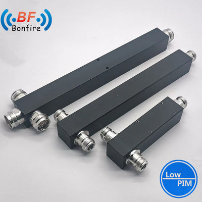 Componente passivo de Pim baixo 698-3800MHz Dividor de potência de 3 vias -160dbc 4310f Interface N-F