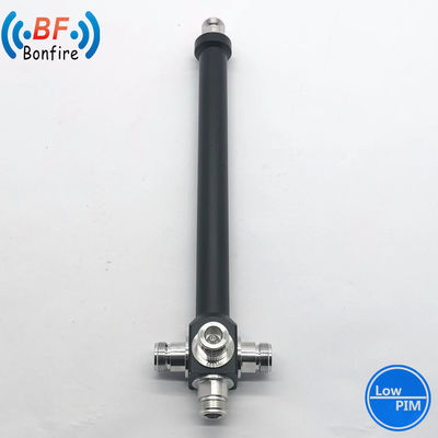 200W 698-3800MHz 2 Way RF Power Splitter com DIN Feminino Compacto e Design Durável