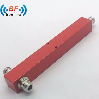 Vermelho 136-960MHz Divisor de energia de duas vias N Feminino para comunicação de emergência de segurança pública