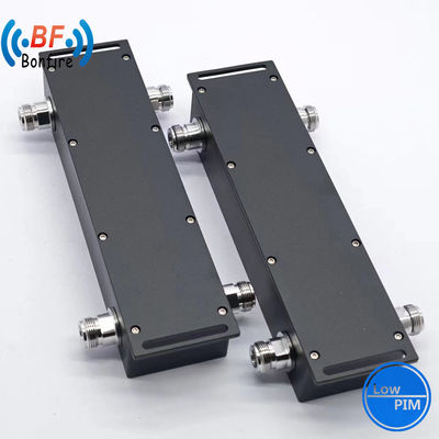 2 em 2 fora Low Pim RF Hybrid Combiner 698-4000MHz N Conector Feminino 50W Potência de entrada