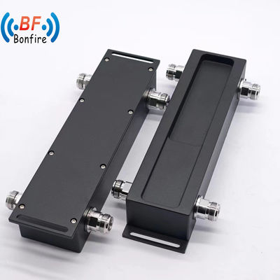 Low Pim 2X2 RF Hybrid Combiner 5g 2 em 2 de 698-4000MHz com N 4.3-10 DIN Connector