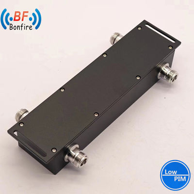 Combinador híbrido 2X2 acoplador de RF para produtos 5G 698-4000MHz N Female Wide Frequency Range