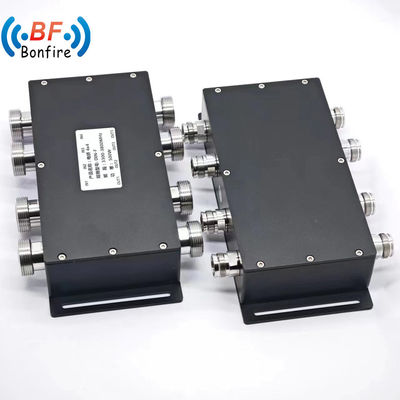 Combinador híbrido de RF acoplador híbrido 4*4 617-3800MHz 7/16 DIN Fêmea com interface N-F