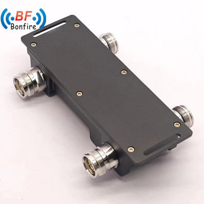 3dB / Combinador 617-3800MHz N Tipo feminino VHF UHF 2 em 2 fora Interface de acoplamento híbrido N-F