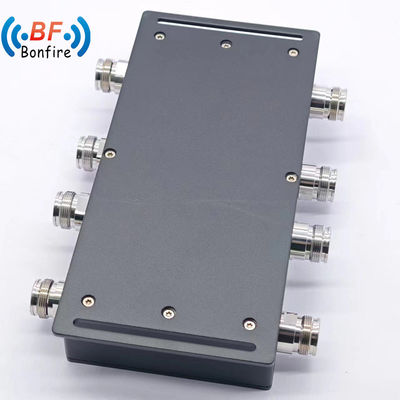 Low Pim 4 em 4 combinação híbrida acopladora com 4.3-10-F conector 300W -160dbc