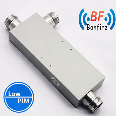 300W N Feminino IP65 Interior/Exterior Baixo Vswr 698-2700MHz acoplamento de cavidade do acoplador direcional