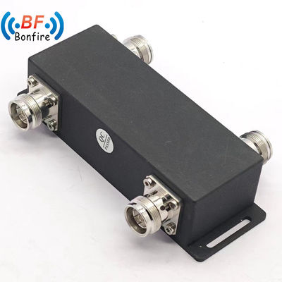 Combinador híbrido 2 em 2 com N conector feminino 698-4000MHz Pacote Peso bruto 2.000kg
