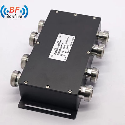300W Low Pim -155dbc 2 em 2 combinação de acoplamento híbrido para interface 4.3-10-F/DIN-F/N-F