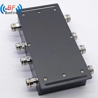 300W Low Pim -155dbc 2 em 2 combinação de acoplamento híbrido para interface 4.3-10-F/DIN-F/N-F