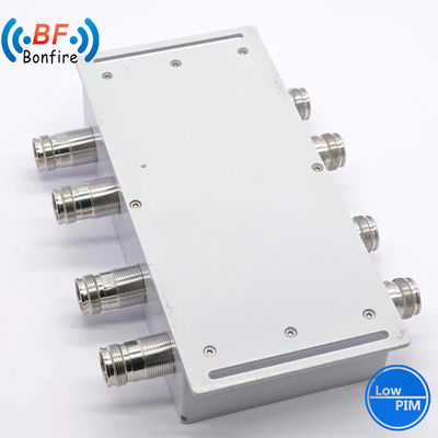 UHF 3dB 2 em 2 fora RF Combinador híbrido acoplador híbrido 617-3800MHz N Tipo feminino para Ibs Bts