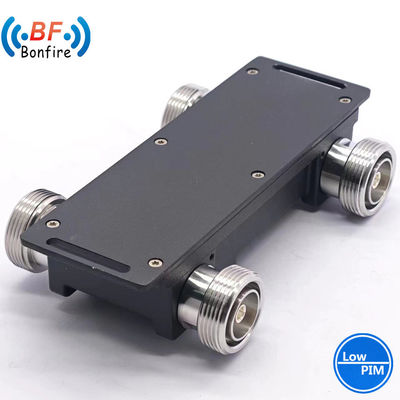 Combinador de acoplamento híbrido IP65 2X2 RF para interiores e exteriores 617-3800MHz -160dbc NF com Pim baixo
