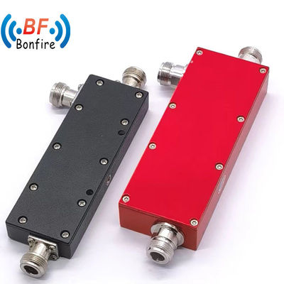 10dB 698MHz-3800MHz acoplador direcional de cavidade com baixa perda de inserção e grau de acoplamento de 300W