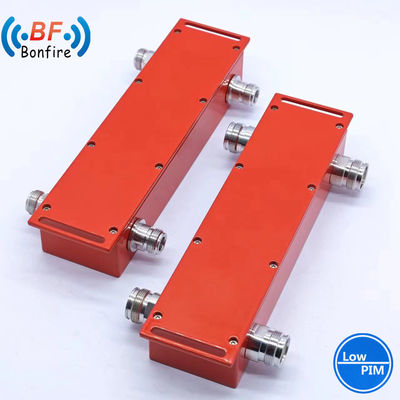 4.3-10-F/DIN-F/N-F Interface 698-3800MHz 2 em 2 fora acoplador híbrido de RF para IBS