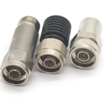 25W carga fictícia carga de terminação DC-4000MHz DIN-M/F Interface preta personalizada DIN-M/F