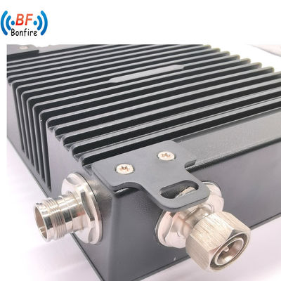 698-2700MHz RF Low Pim Coaxial Fixed Attenuator 4.3-10 Homem para Mulher 8dB -160dbc IP65 Vermelho