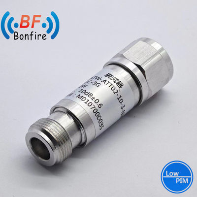 Tempo de execução de 10 dias 100W DC-6GHz 10dB-40dB RF Coaxial Attenuator para IP65 Indoor/Outdoor