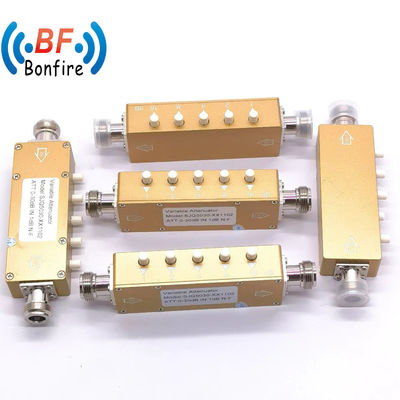 Atenuador de passo para controlo suave do sinal em DC-3000MHz Atenuador RF variável de 5W 10W