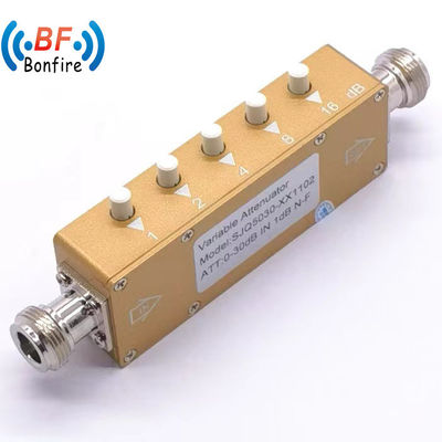 Atenuador de passo para controlo suave do sinal em DC-3000MHz Atenuador RF variável de 5W 10W